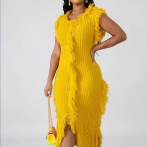 Sexy Fringe Dress